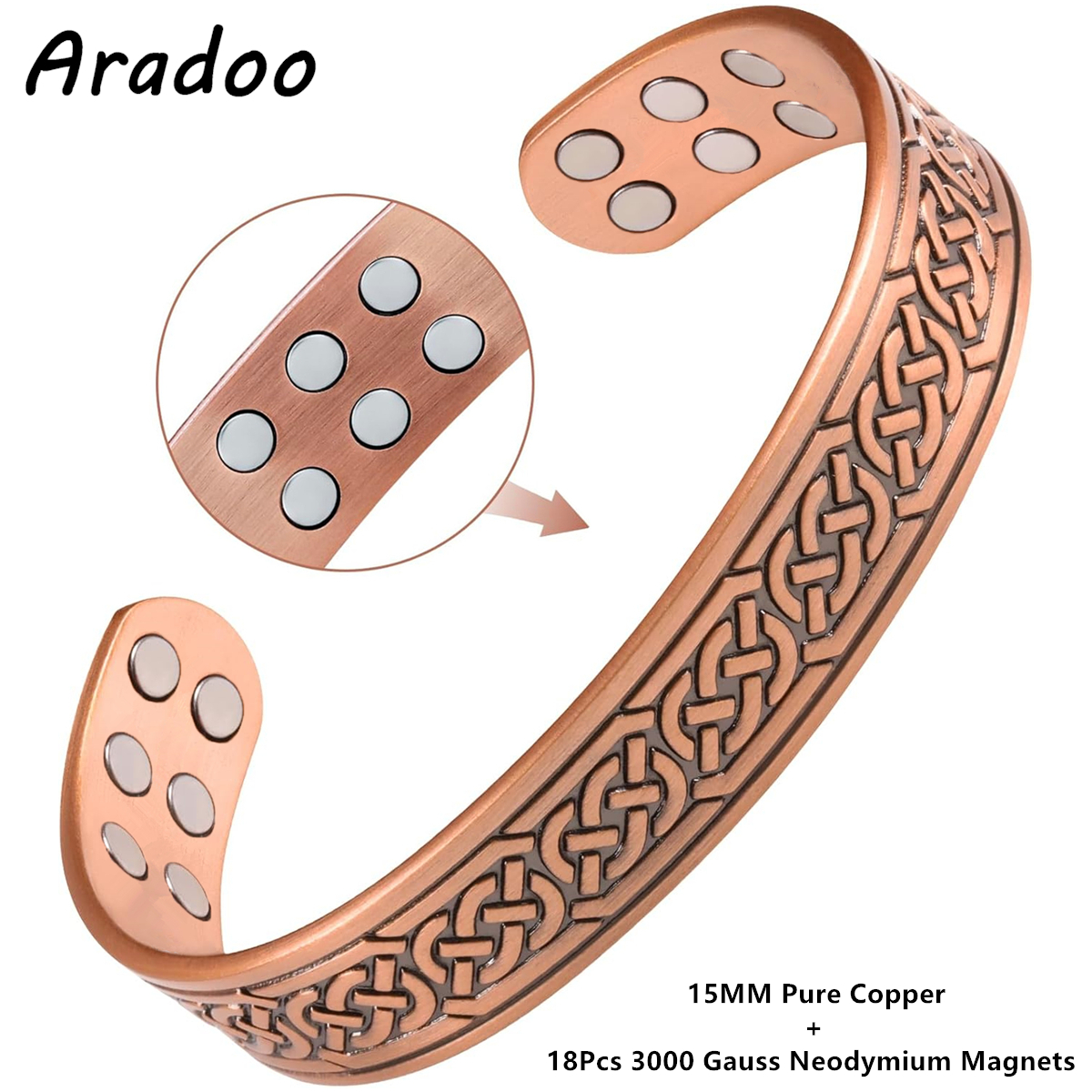 ARADOO Vintage Pure Copper Mag - đánh giá và giá Therapy Health And Wellness